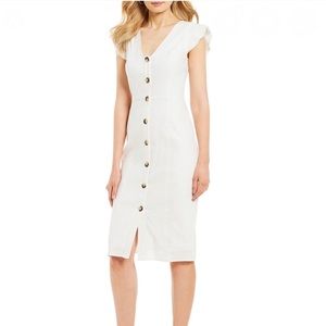White Linen Antonio Melani Dress (0)